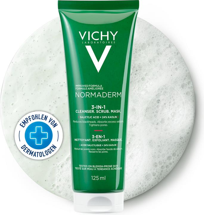 Immagine prodotto Vichy Normaderm 3in1 (Lozione detergente, 125 ml)