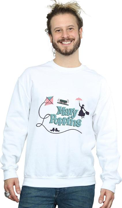Immagine prodotto Disney Mary Poppins Logo Felpa Uomo (S)