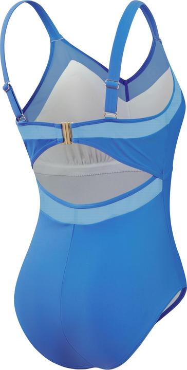 Actual product image Speedo Womens/Ladies Shaping Mesh Detail One Piece Swimsuit (34 D)