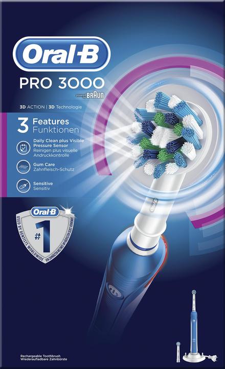 Actual product image Oral-B Per 3000 (Oscillating toothbrush)