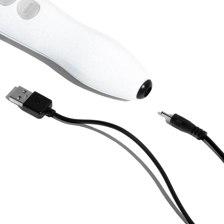 Produktbild Doxy Die Cast R Wiederaufladbarer Wandmassager Stardust Weiss