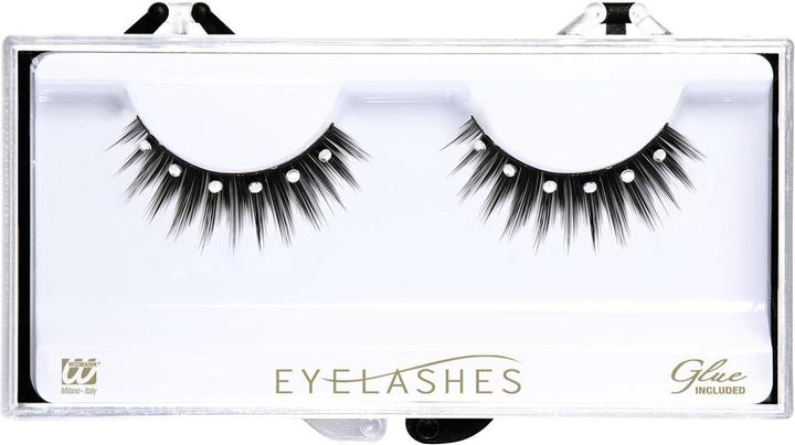 Actual product image Widmann Pointed eyelashes rhinestones (Artificial eyelashes)