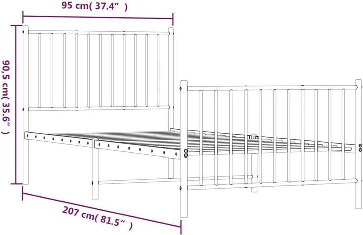Immagine prodotto VidaXL Ruddie (90 x 200 cm)