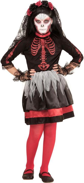 Image du produit Widmann Kinderkostüm Braut Dia de los Muertos (158)