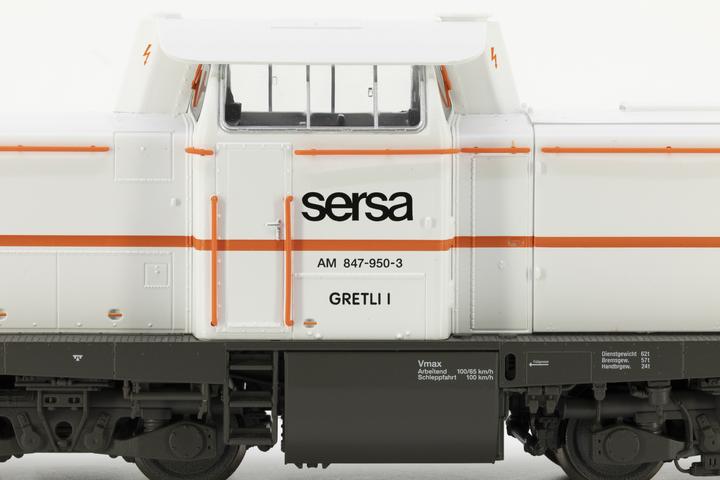 Image du produit Piko Locomotive diesel CH-Sersa Am 847 950-3 Ep. VI DC (Piste H0)