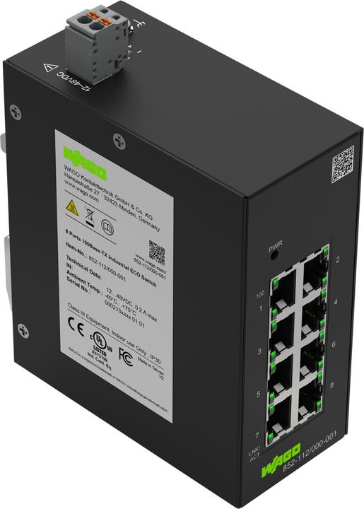 Produktbild Wago 852-112/000-001 Industrial-ECO- (8 Ports)