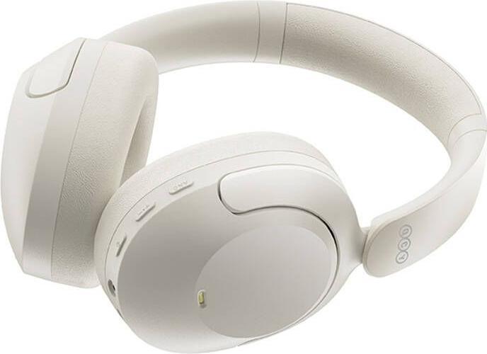Productafbeelding QCY Draadloze hoofdtelefoon ANC H4 (wit) (ANC, 70 h, Bedraad)