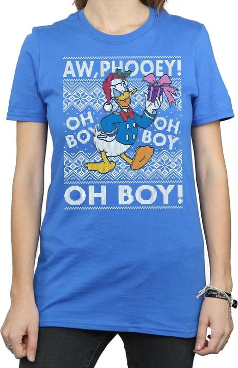 Produktbild Disney Donald Duck Christmas Fair Isle TShirt (3XL)