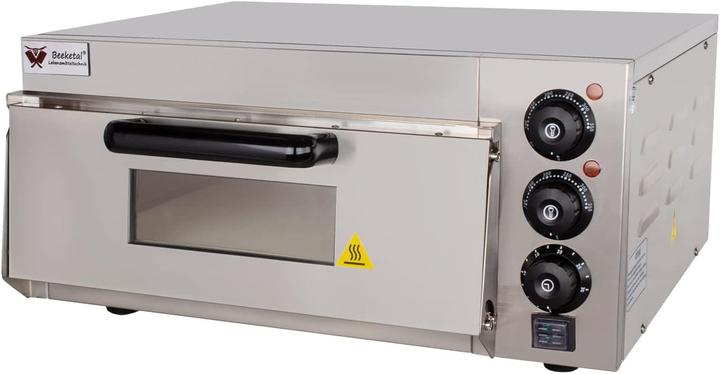Image du produit Beeketal BPO33-1 Four à pizza, surface de cuisson 400x400mm (Four à pizza Gastro)