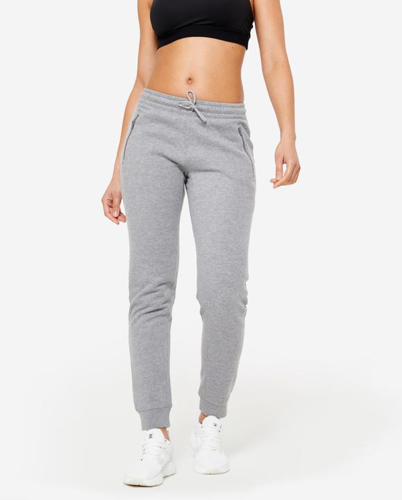Image du produit Domyos Pantalon de jogging femme Slim - gris (W38)