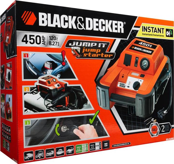 Produktbild Black & Decker Power-Station (450 A, 17000 mAh)