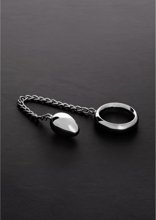 Actual product image Steelo Donut C-Ring Anal Egg with chain (6.70 cm)