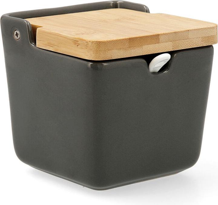 Immagine prodotto Quid Zuccheriera in ceramica Tu Y Yo Grigio 10 x 10 x 11 cm