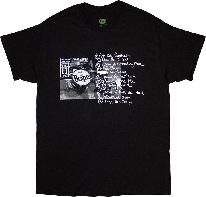 The Beatles Washington Coliseum 64 TShirt