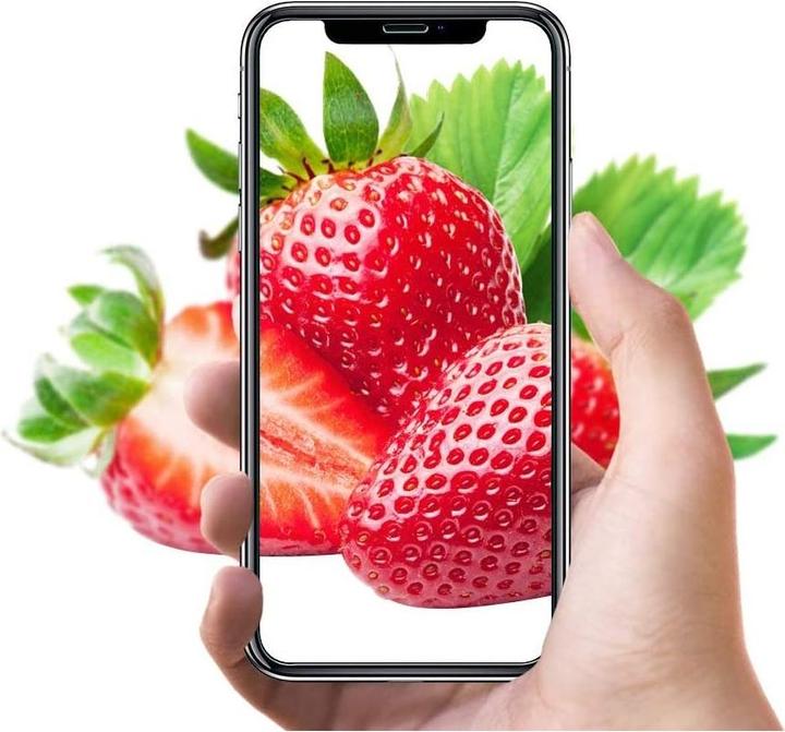 Actual product image Apfelkiste - Panzer Glas Displayschutzfolie mit Montagerahmen (2er Set) (2 Piece, Apple iPhone XS, Apple iPhone 11 Pro, Apple iPhone X)