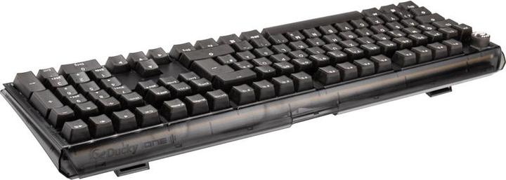 Actual product image Ducky One 3 Aura Black Gaming Keyboard, RGB LED - MX-Brown (DE, Cable)