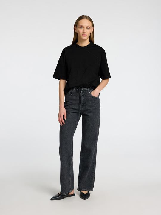 Actual product image Selected Femme Besticktes Crop-T-Shirt (S)