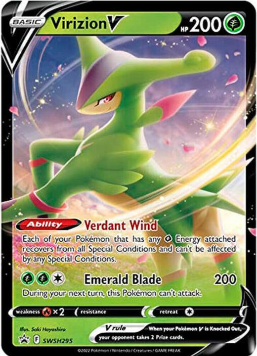 Productafbeelding Pokémon Virizion V Collection Box (Engels, Box Set & Verzameling)