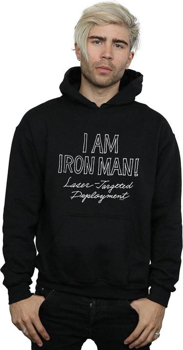 Produktbild I Am Iron Man Kapuzenpullover (XXL)