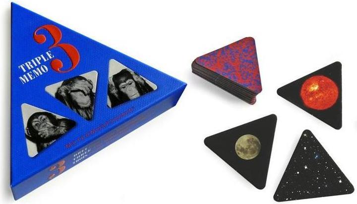 Actual product image THREE. The Triple Memo (German)