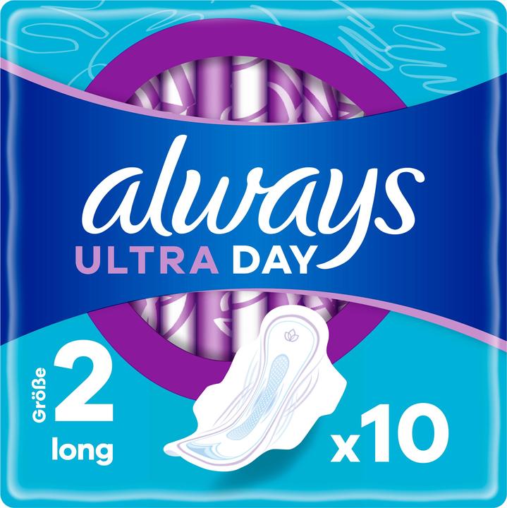 Produktbild Always Ultra Tag Long (10 x, Damenbinden)