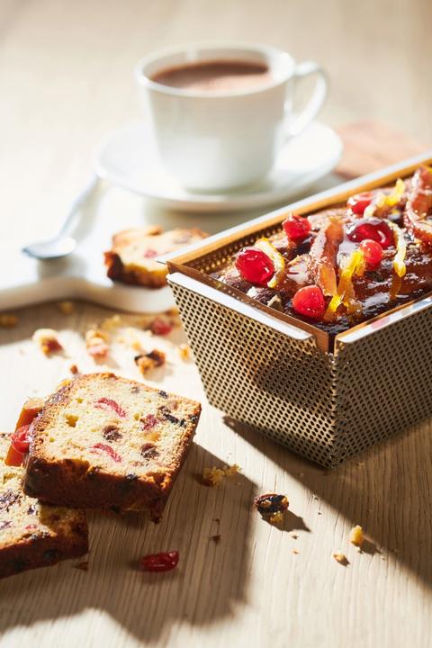 Image du produit de Buyer Moule à Cake En Inox Perforé Fond Amovible 26cm
