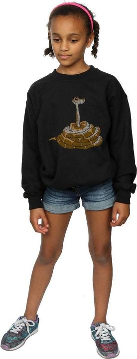 Actual product image Disney Girls The Jungle Book Classic Kaa Sweatshirt (140, 146)