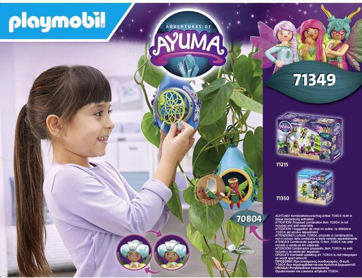 Image du produit Playmobil Moon Fairy Maisons de gouttes (71349, Playmobil Ayuma)