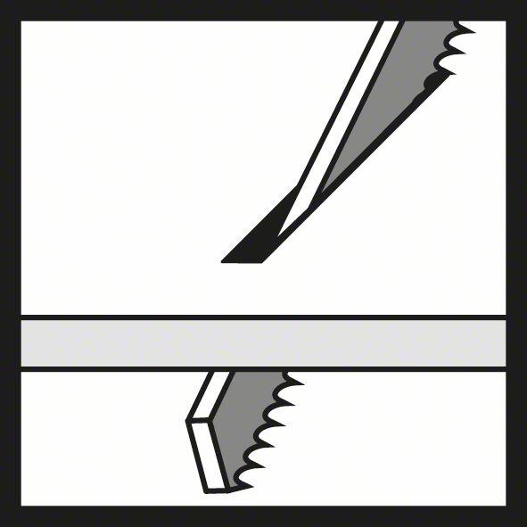 Actual product image Bosch Professional Zubehör Jigsaw blade T 144 D Speed for Wood, 100-pack