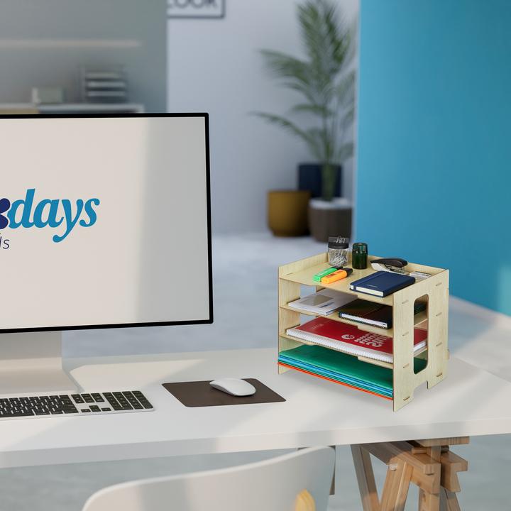 Actual product image Relaxdays Briefablage (A4)