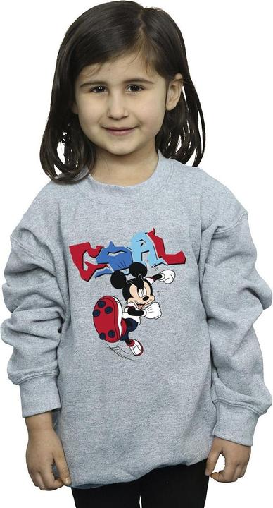 Produktbild Disney Mickey Mouse Goal Striker Pose Sweatshirt Mädchen (152, 158)