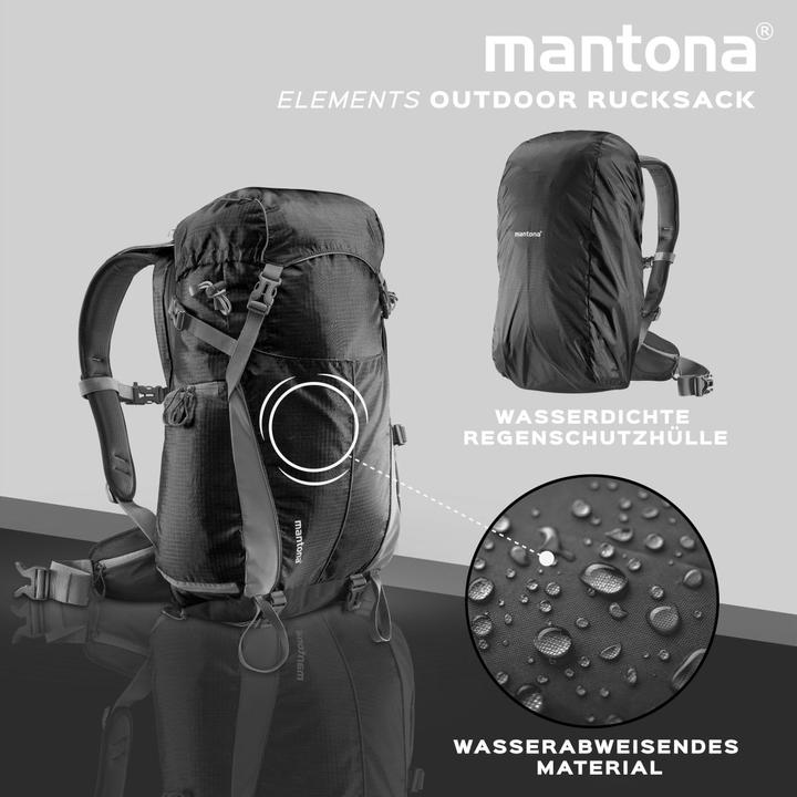 Immagine prodotto mantona Elementi all'aperto (Zaino per fotocamera, 31.25 l)