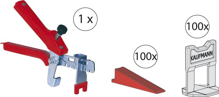 Produktbild Fliesen Nivelliersystem Starter-Set 3-teilig