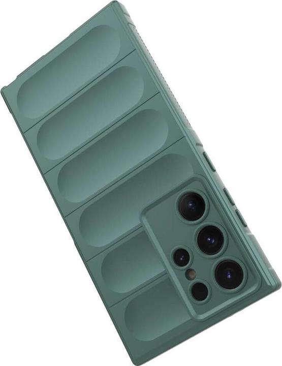 Image du produit Cover-Discount Couverture de protection Rugged verte (Samsung Galaxy S24 Ultra)