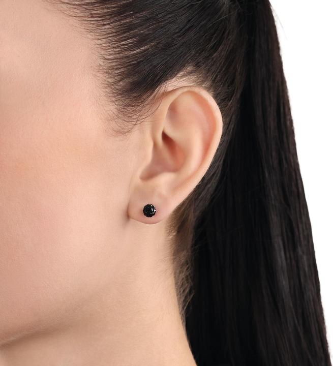 Immagine prodotto Amor Ohrschmuck für Damen, 925 Sterling Silber, Kristallglas (Argento 925)