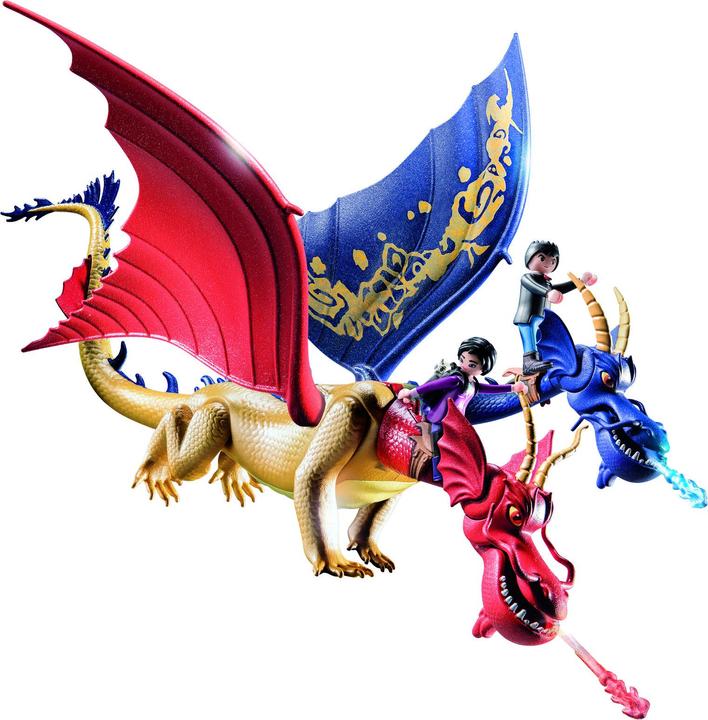 Immagine prodotto Playmobil 71080 Draghi: I Nove Regni - Wu & Wei con Jun (71080, Draghi Playmobil)