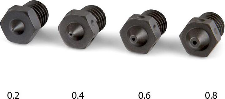 Produktbild 3d-printerstore.ch Creator P120 Mixed Hardened DÃ¼se - 4 pcs (Düse)