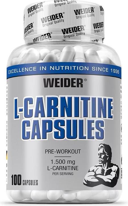 Produktbild Weider BodyShaper L-Carnitine Caps (100 Caps) (100 Stück, Kapseln)
