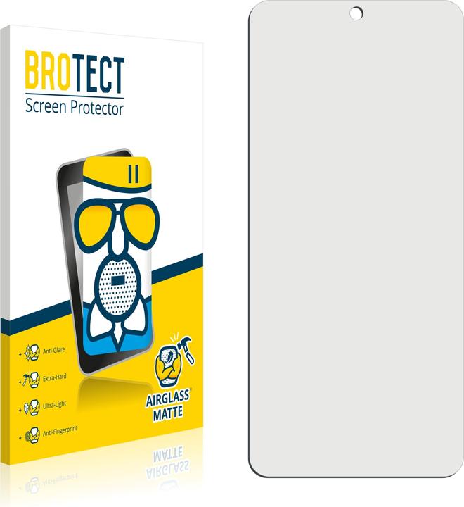 Productafbeelding BROTECT AirGlass Matte kogelwerende glasfolie (1 Stuk, ZTE Blade V40s)