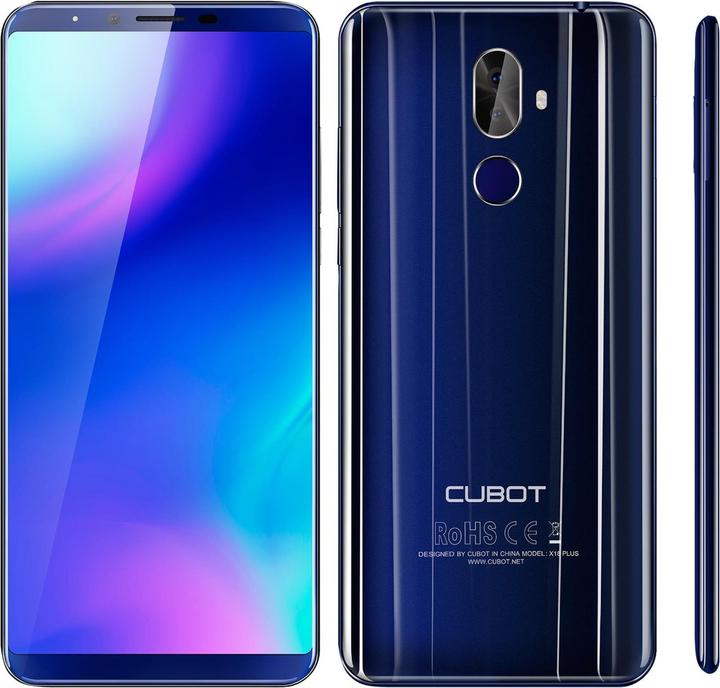 Cubot X18 Plus (64 GB, Blue, 5.99", Hybrid Dual SIM, 20 Mpx, 4G)