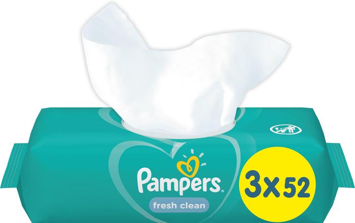 Produktbild Pampers Fresh Clean (156 Stück)