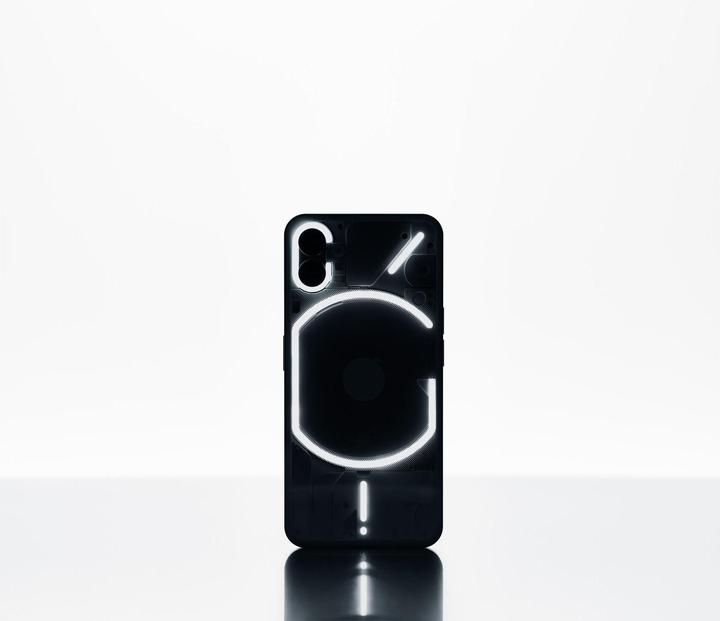 Actual product image Nothing Phone (1) (8GB) (128 GB, Black, 6.55", Dual SIM, 50 Mpx, 5G)
