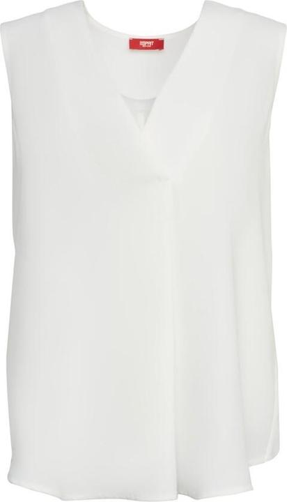 Esprit bluse mit v-ausschnitt