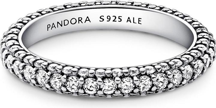 Immagine prodotto Pandora Anello Pavé a fila singola senza tempo (48, 925 Argento)