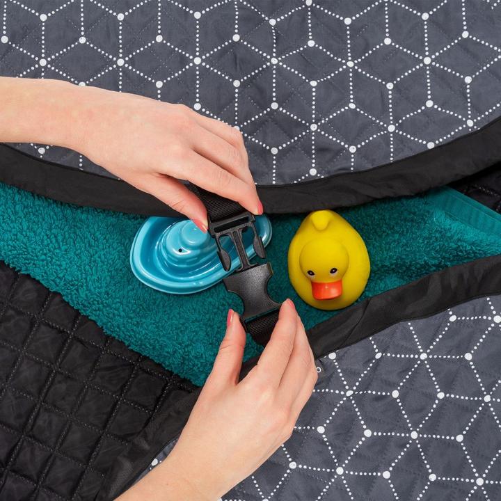 Image du produit Zamboo Couverture d'éveil Couverture d'éveil 2en1 - Sac et tapis de sol - Gris