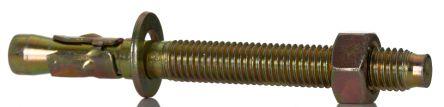Rs Pro Through bolt M12mm, Ø 12mm x 120mm Thickness 45mm max. steel