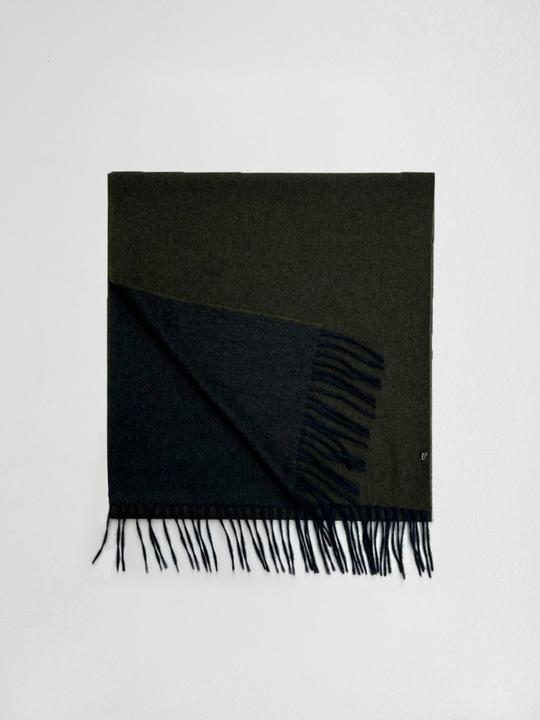 Immagine prodotto Furnari Sciarpa 100% cashmere in tonalità loden/cosmo