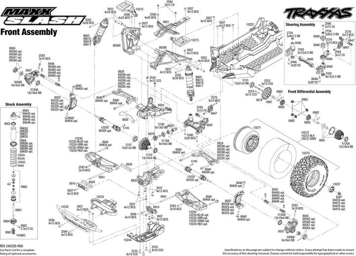 Actual product image Traxxas Maxx Slash 1:8 4wd Ep (RTR Ready-to-Run)