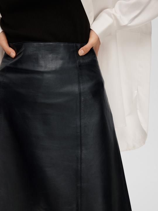 Produktbild Selected Femme Mini Lederrock (42)