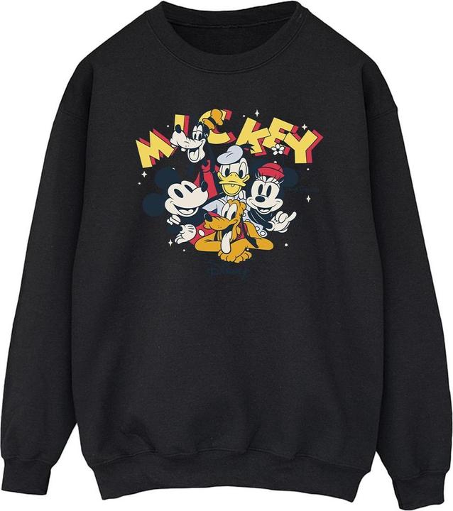 Actual product image Disney Mens Mickey Mouse Group Sweatshirt (S)